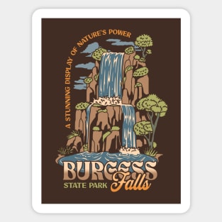 Burgess Falls Tennessee Sticker